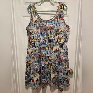 Torrid Disney Mickey Minnie Scuba Dress
